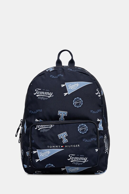 Дитячий рюкзак Tommy Hilfiger візерунок темно-синій AU0AU01992.9BYA