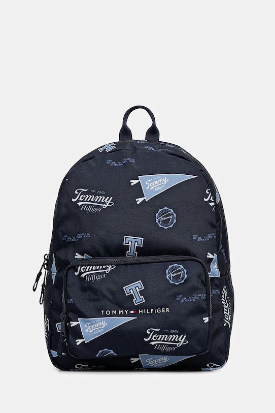 Дитячий рюкзак Tommy Hilfiger візерунок темно-синій AU0AU01992.9BYA