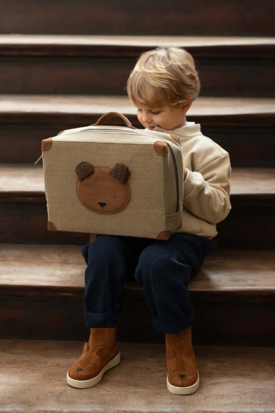 Donsje rucsac piele întoarsă maro 5521501