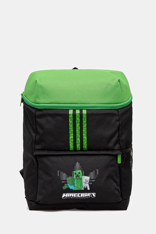 Παιδικό σακίδιο adidas Originals MINECRAFT χωράει Α4 μαύρο JW2943