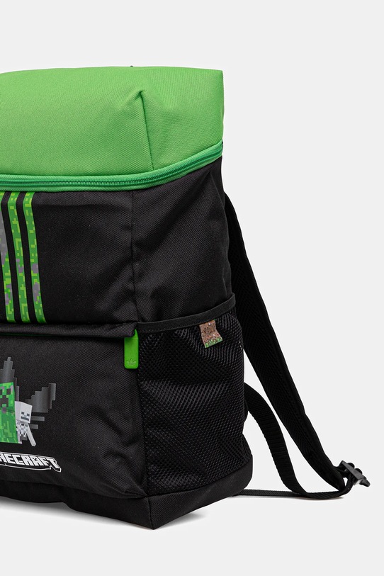 Παιδικό σακίδιο adidas Originals MINECRAFT JW2943 μαύρο AW25