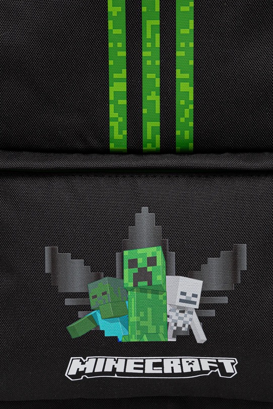 Παιδικό σακίδιο adidas Originals MINECRAFT μαύρο JW2943