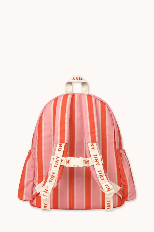 Tinycottons plecak dziecięcy RETRO STRIPES BACKPACK AW25.545 różowy AW25