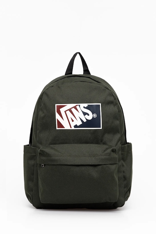 Vans ghiozdan copii Old Skool Grom Backpack incape in A4 verde VN000H56EMU1
