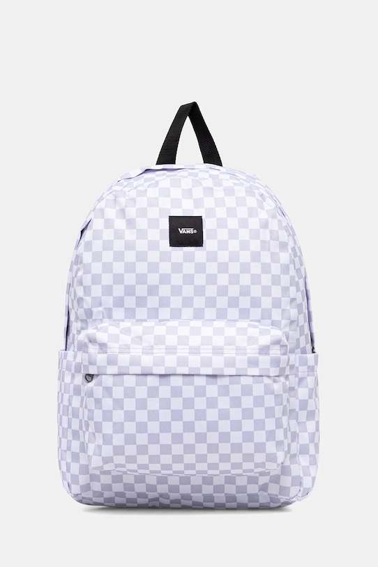 Vans ghiozdan copii Old Skool Grom Check incape in A4 violet VN000J3KEMY1