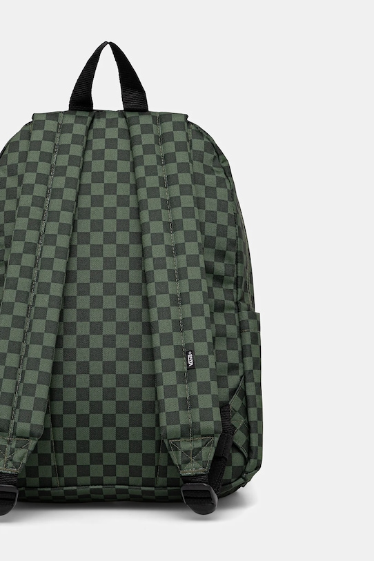 Момче Раница Vans Old Skool Grom Check VN000J3KEN61 зелен
