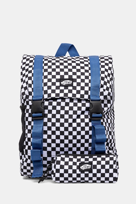 Vans ghiozdan copii Vans Utility Backpack incape in A4 alb VN000PSFY281