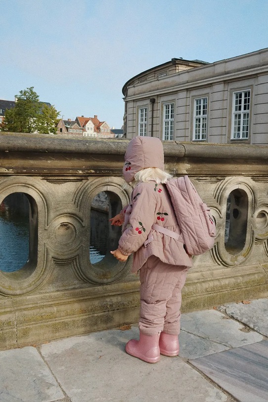 Konges Sløjd plecak dziecięcy JUNO QUILTED BACKPACK MIDI KS103489.9BYA