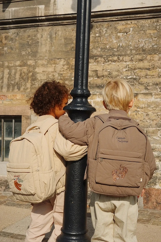 Konges Sløjd ghiozdan copii JUNO QUILTED BACKPACK MIDI KS103489.9BYA