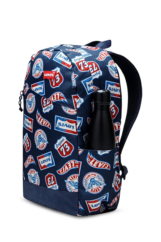 Chłopiec Levi's plecak dziecięcy EXPLORE PACK W/ PENCIL CASE 9A8704 granatowy