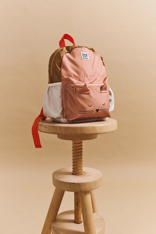 Детска раница Liewood Andreas Cat Backpack LW20369.9BYA оранжев