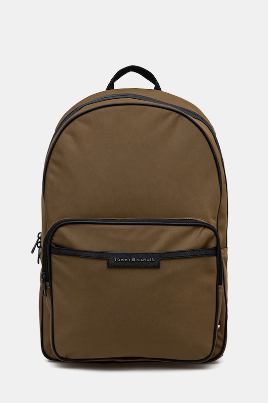 Σακίδιο πλάτης Tommy Hilfiger υφασμάτινο πράσινο AM0AM13464