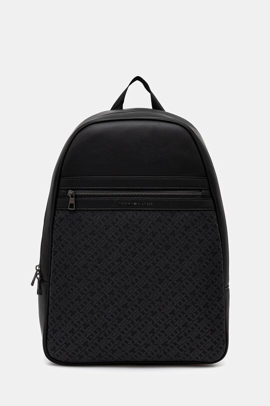 Σακίδιο πλάτης Tommy Hilfiger συνθετικό μαύρο AM0AM13490