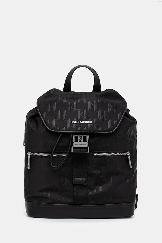 Рюкзак Karl Lagerfeld дрібний узор чорний A3M30162