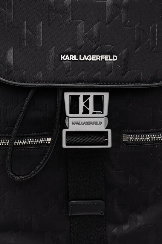 Karl Lagerfeld plecak K/MONOGRAM czarny A3M30162