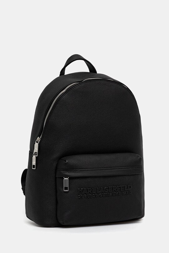 Karl Lagerfeld ghiozdan de piele K/RSG A3M30174 negru AW25