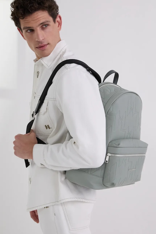 Рюкзак Karl Lagerfeld A3M30296 серый AW25