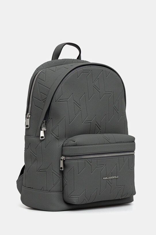 Akcesoria Karl Lagerfeld plecak K/URBAN MONOGRAM A3M30296 szary