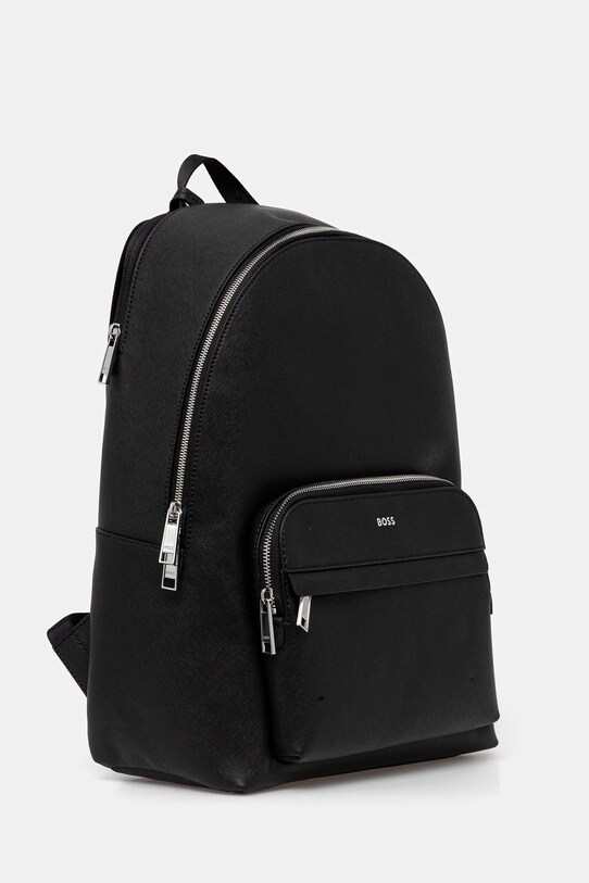 BOSS ghiozdan de piele 50548179 negru AW25