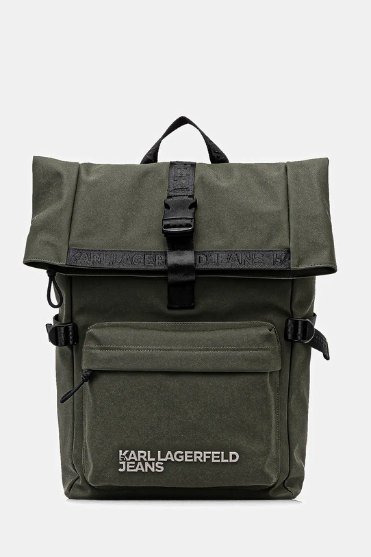 Раница Karl Lagerfeld Jeans щампа зелен A3M30246
