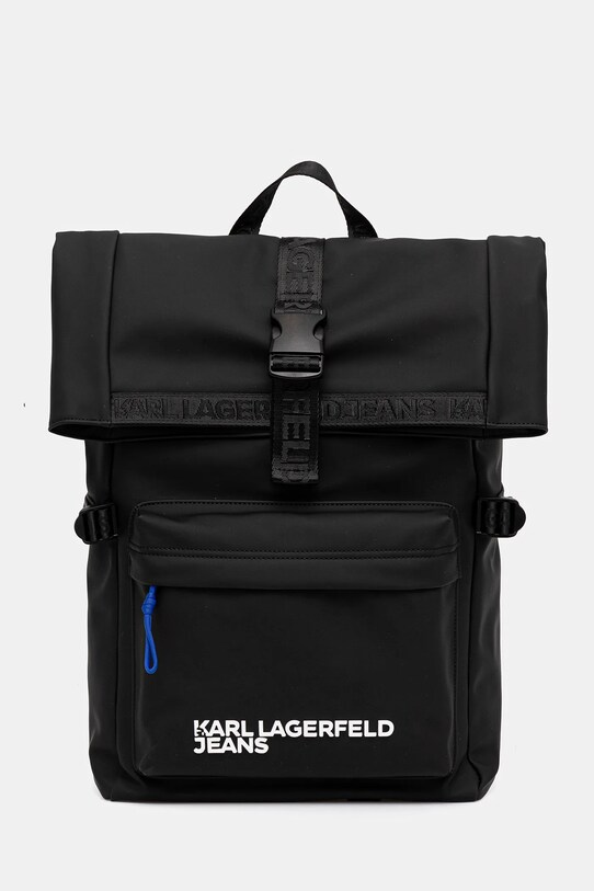 Ruksak Karl Lagerfeld Jeans jednofarebný čierna A3M30246