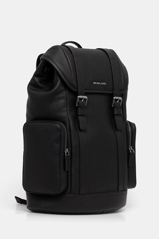 Kožený ruksak Michael Kors HUDSON 33S5LHDB8L čierna AW25