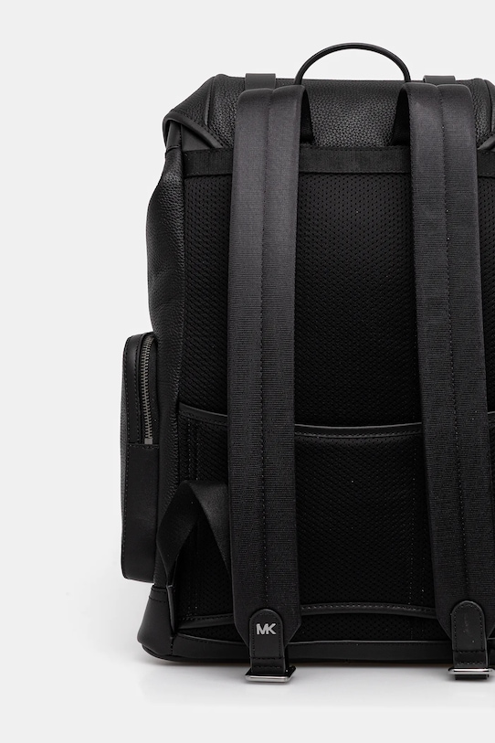 Doplnky Kožený ruksak Michael Kors HUDSON 33S5LHDB8L čierna