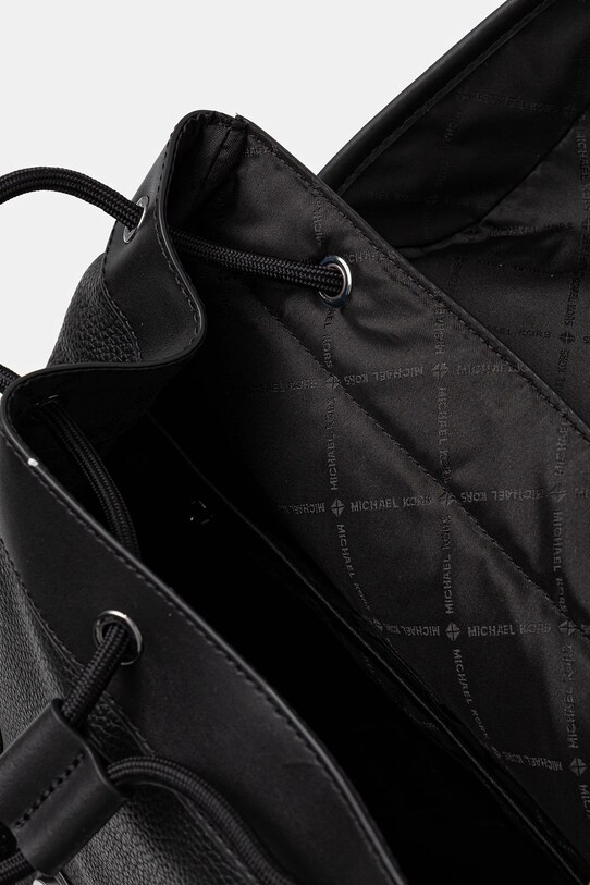 Kožený ruksak Michael Kors HUDSON 33S5LHDB8L čierna