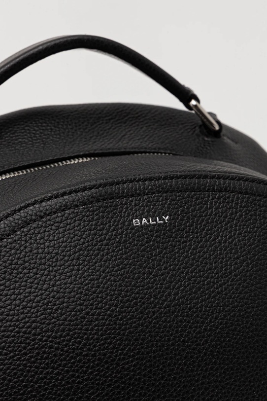 Bally plecak skórzany czarny MAK04N
