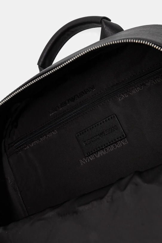Emporio Armani plecak skórzany Y4O409.Y138E czarny