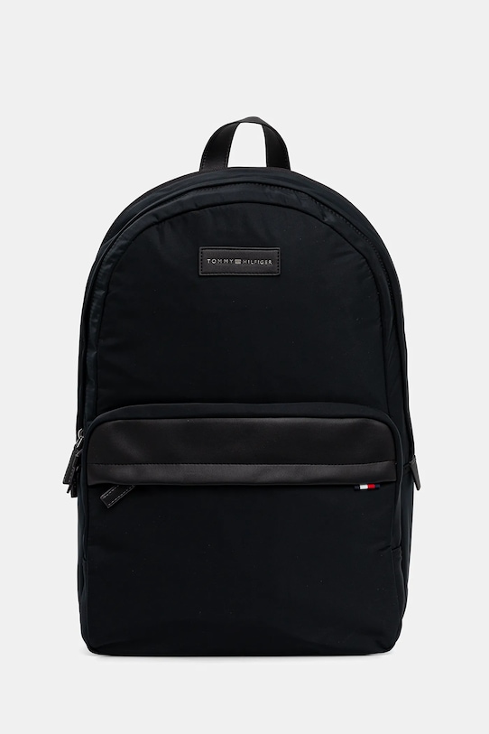 Рюкзак Tommy Hilfiger гладкий чорний AM0AM13617