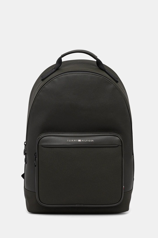 Batoh Tommy Hilfiger hladký zelená AM0AM13623