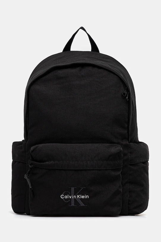 Ruksak Calvin Klein jednofarebný čierna LV04D3114G