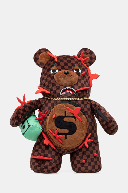Sprayground plecak nie mieści A4 brązowy 910B7109NSZ