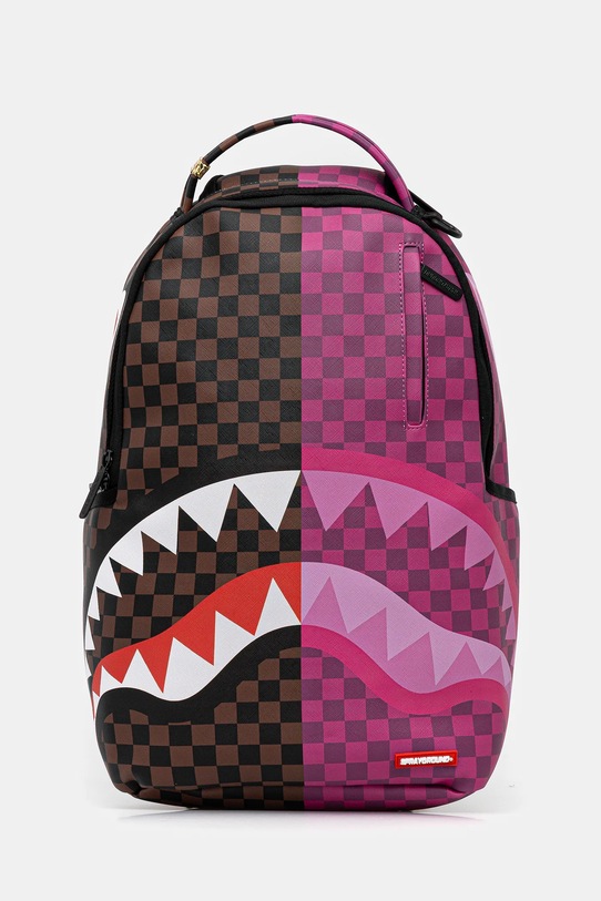 Σακίδιο πλάτης Sprayground απομίμηση λείου δέρματος καφέ 910B6286NSZ