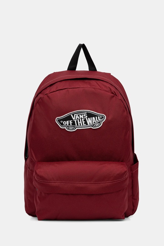 Vans plecak tekstylny bordowy VN000H4YBRD1