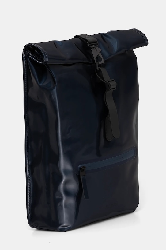 Rains plecak 13320 Rolltop Rucksack 13320.130 granatowy AW25