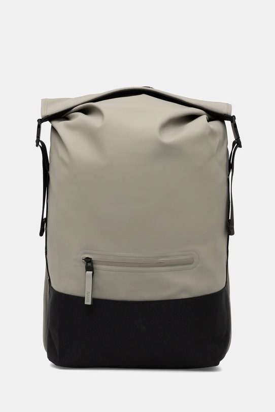 Рюкзак Rains 14320 Trail Rolltop Backpack гладкий зелений 14320.108