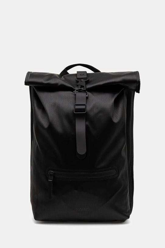 Rains plecak Rolltop Rucksack W3 syntetyczny czarny 13320.84
