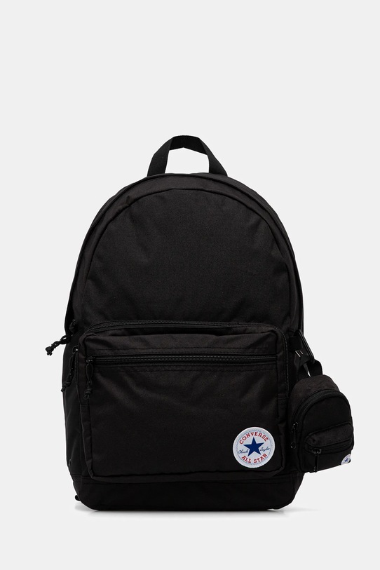Рюкзак Converse гладкий чёрный MA5665