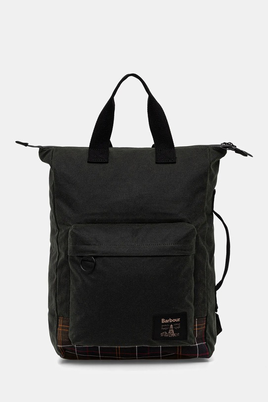 Barbour plecak Field Wax mieści A4 zielony UBA0714