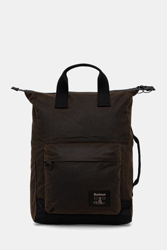 Barbour plecak Field Wax mieści A4 zielony UBA0714