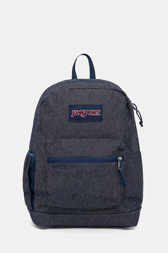 Jansport plecak jeansowy mieści A4 granatowy EK0A5BJ61W0