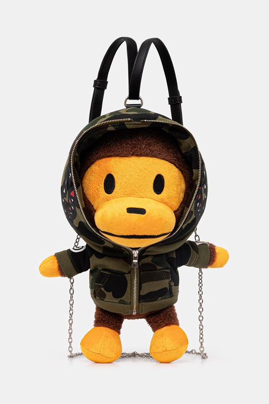 A Bathing Ape zaino 1st Camo Baby Milo stampa all-over verde 002BAL802006L