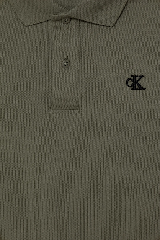 Хлопчик Дитяче поло Calvin Klein Jeans IB0IB02486.9BYA зелений