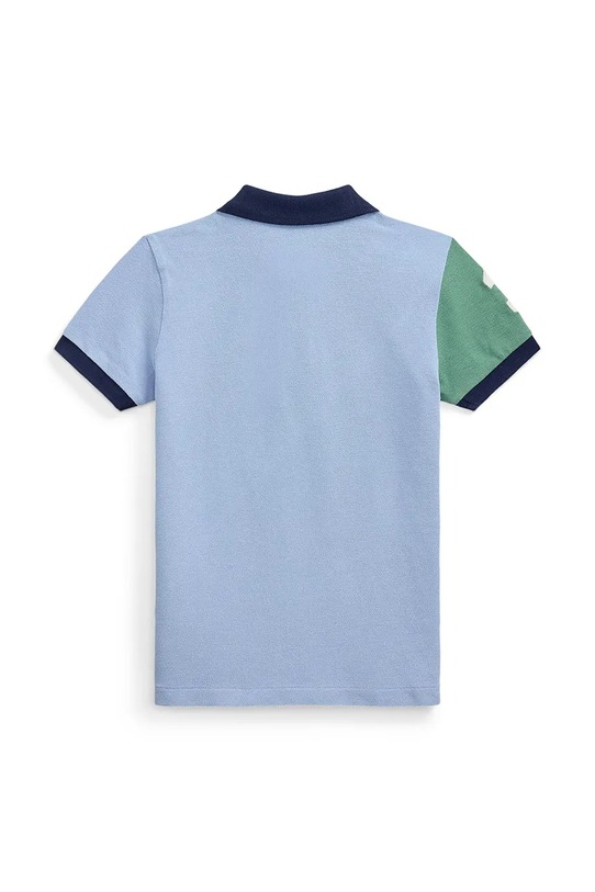 Bavlněné polo tričko Polo Ralph Lauren 322861048009 modrá AW25