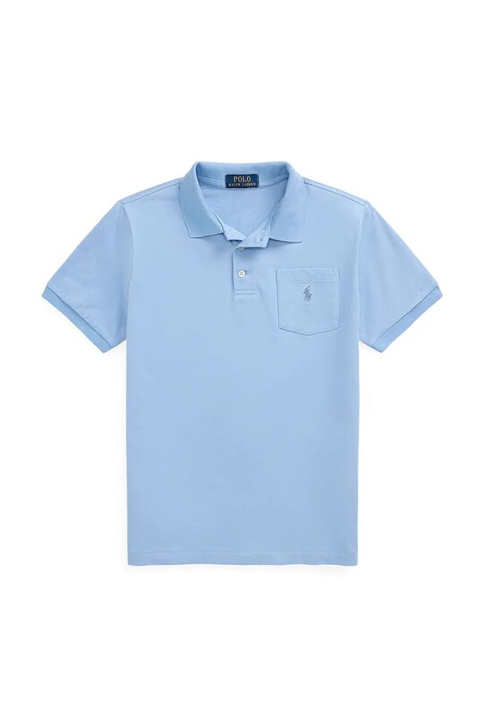 Polo tričko Polo Ralph Lauren bavlna modrá 323970332006
