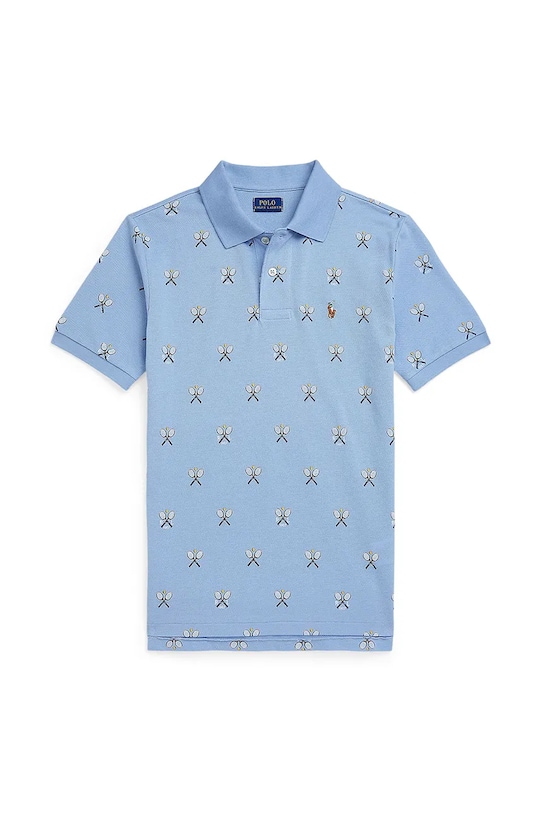 Polo Ralph Lauren polo z kołnierzykiem niebieski 323971192001