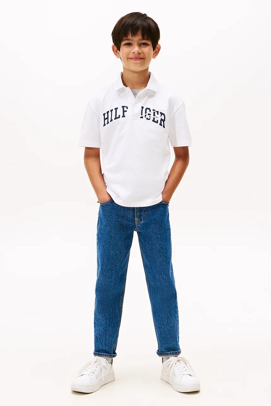 Мальчик Поло Tommy Hilfiger KB0KB09717.9BYA белый