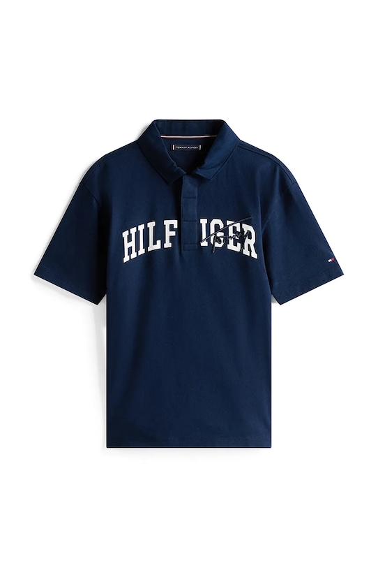 Tommy Hilfiger polo KB0KB09717.9BYA granatowy AW25